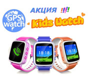 Умные детские часы-телефон Kids Smart Watch Q80 с GPS